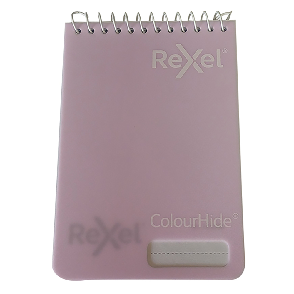 Rexel Colourhide Pocket Notebooks Pastel Purple 96 Pack - Image 1