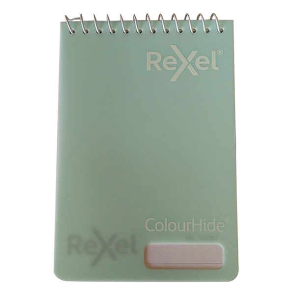Rexel Colourhide Pocket Notebooks Pastel Blue 96 Pack