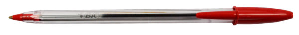 Pen BP Bic Crystal Xtra Life Med1.0mmRed