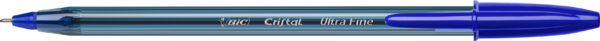 BIC Cristal Ultra Fine Ballpoint Pen 0.7mm Blue