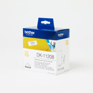 Brother Dk Labels 38x90 Black ON White 38mmx90mm - Image 1