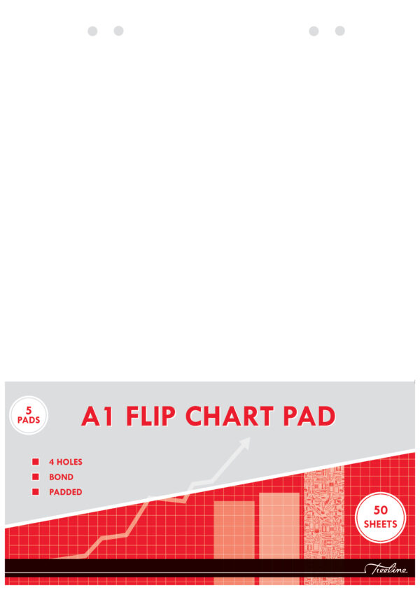 Treeline Flip Chart Pads 50 Pack A1