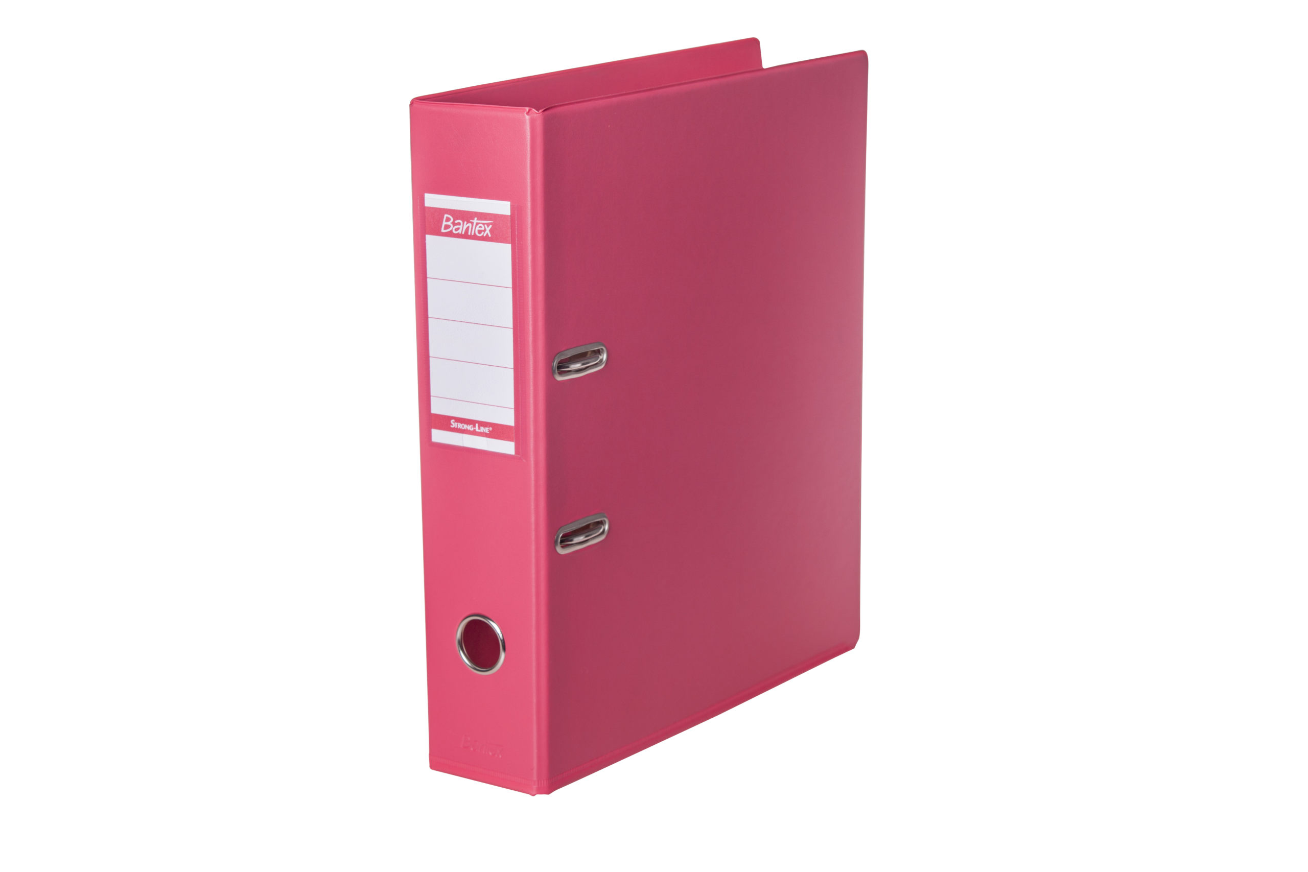 Bantex Pvc Lever Archive File 70mm Pink A4 - Image 1