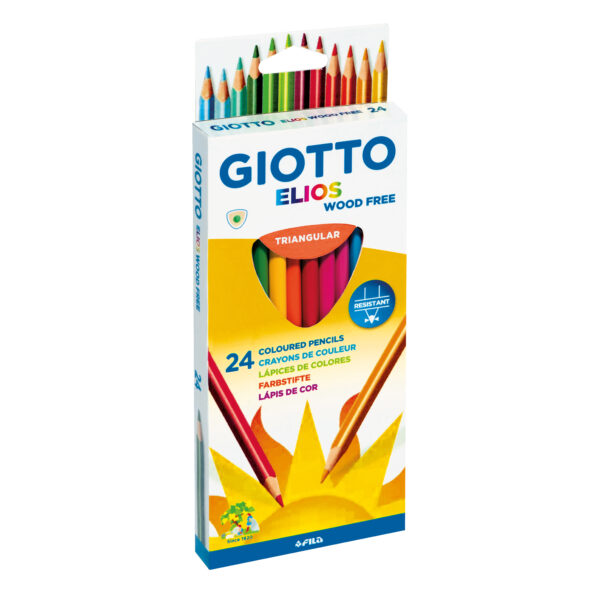 Giotto Elios Tri Coloured Pencils 3.3mm