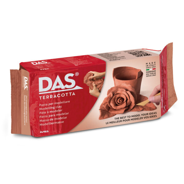 Das Modelling Clay 1kg Terracotta