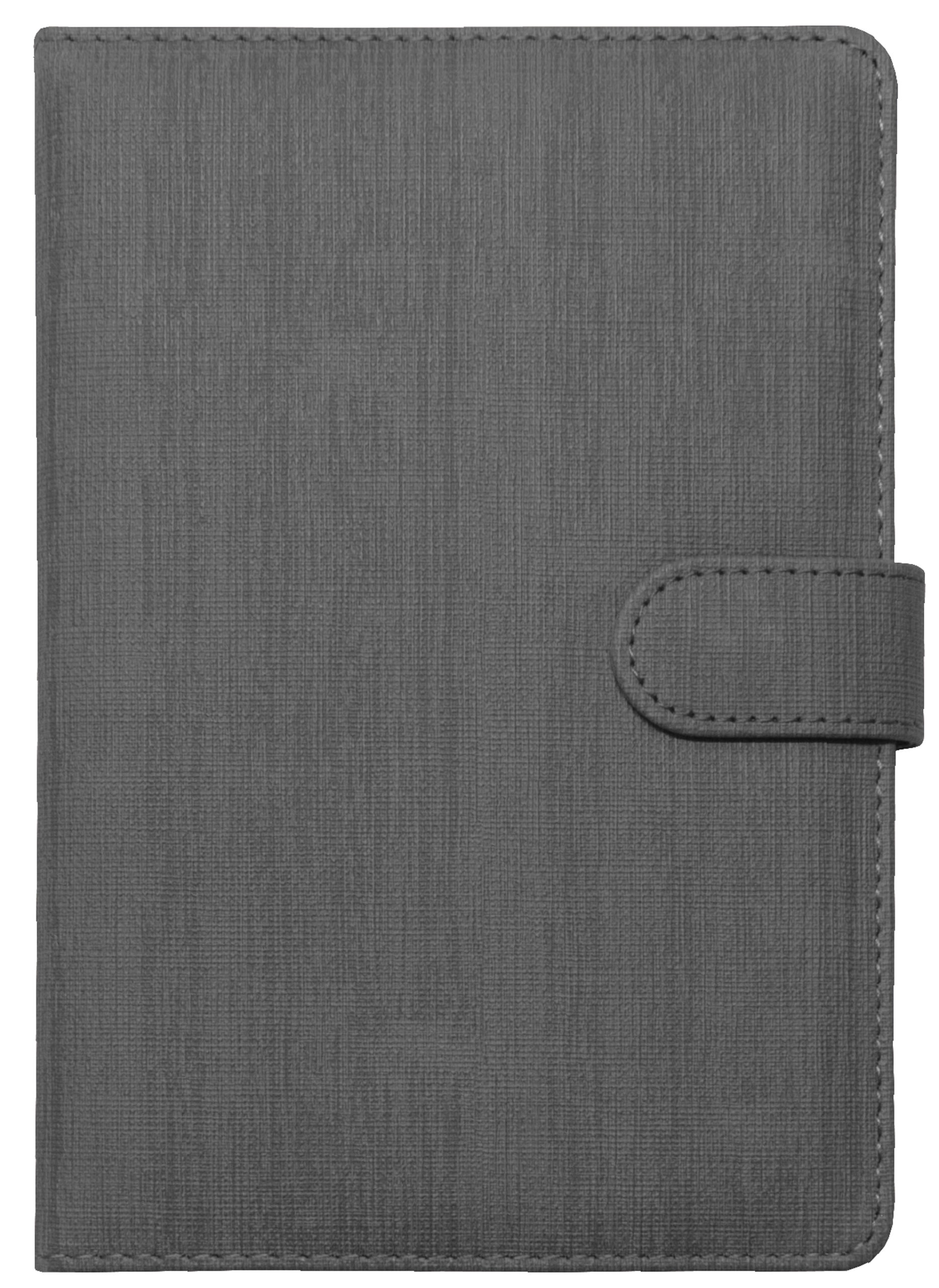CTP DONAU A5 Linen Notebooks/Journals Grey 192 Page - Image 1