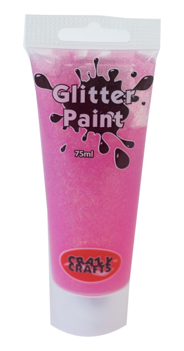 Crazy Crafts Glitter Paint 75ml
