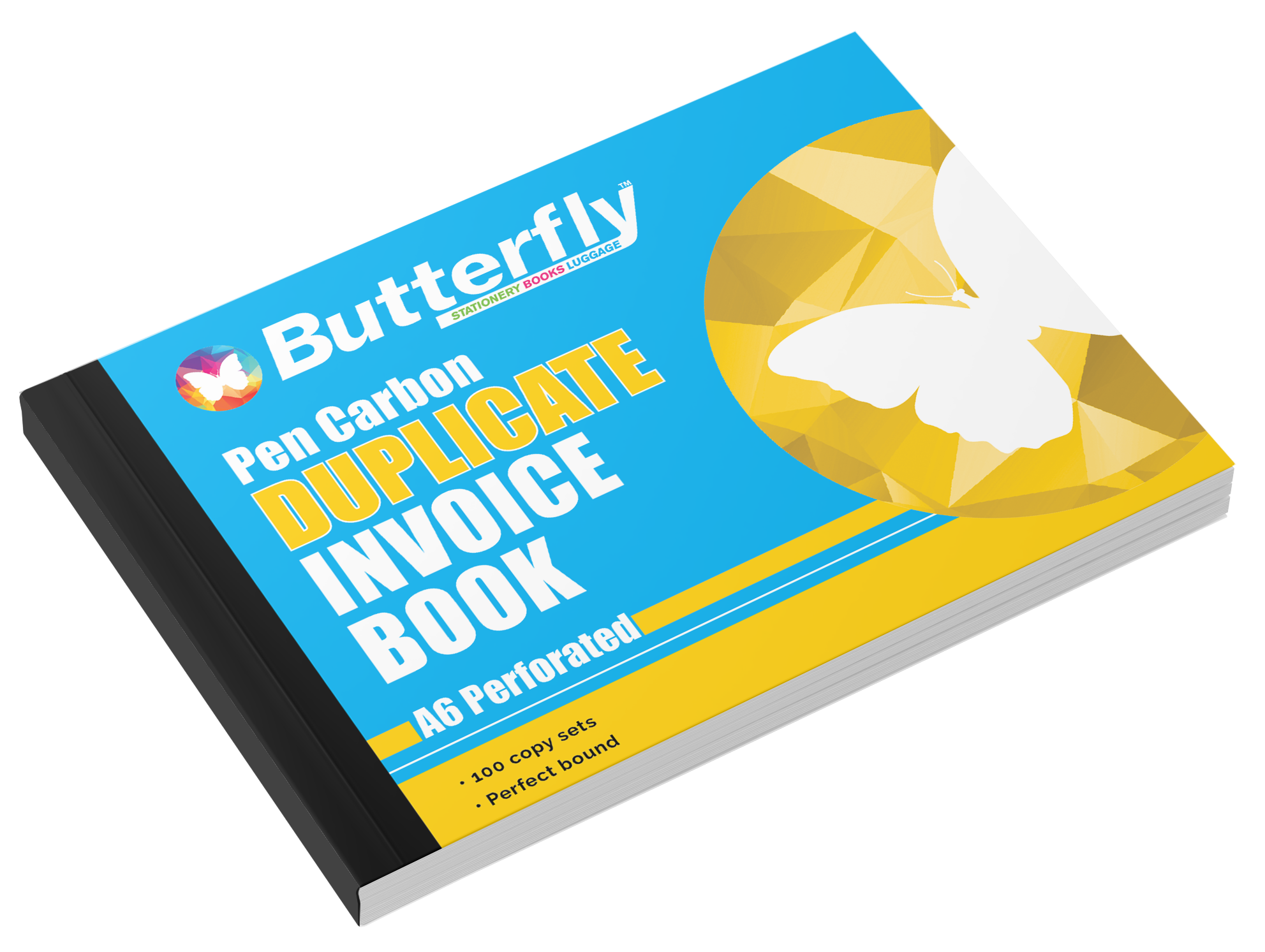 Butterfly Pen Carbon Books A6 100 Pack A6L 100 Sets - Image 1