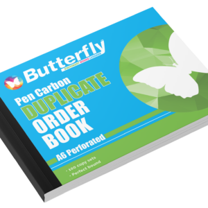 Butterfly Pen Carbon Books A6 100 Pack A6L 100 Sets - Image 1