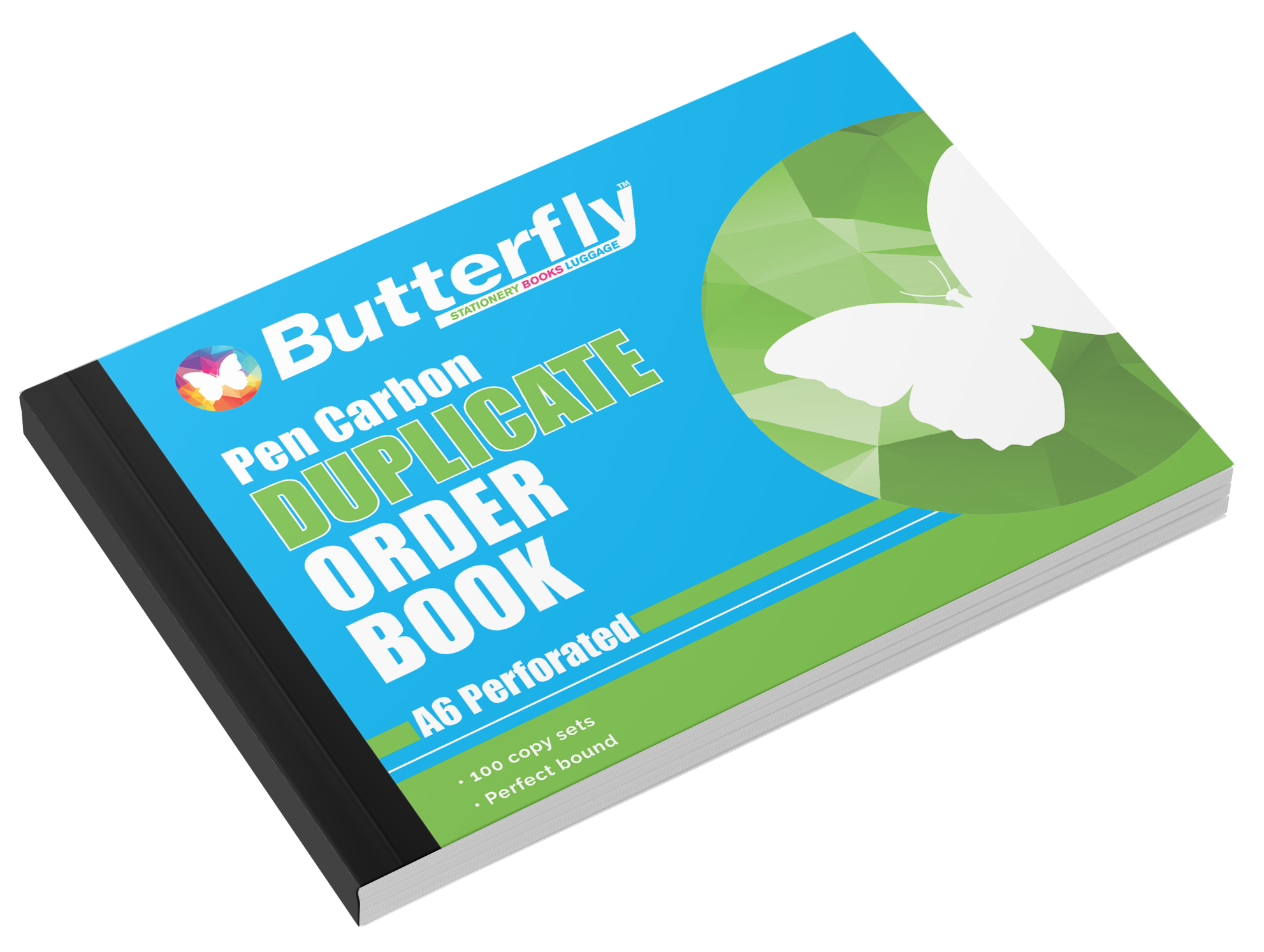 Butterfly Pen Carbon Books A6 100 Pack A6L 100 Sets - Image 1