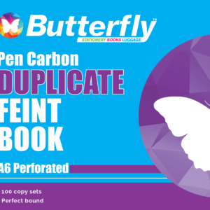 Butterfly Pen Carbon Books A6 100 Pack A6L 100 Sets - Image 1