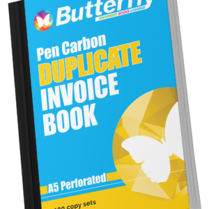 Butterfly Pen Carbon Books A5 100 Pack A5 100 Sets - Image 1