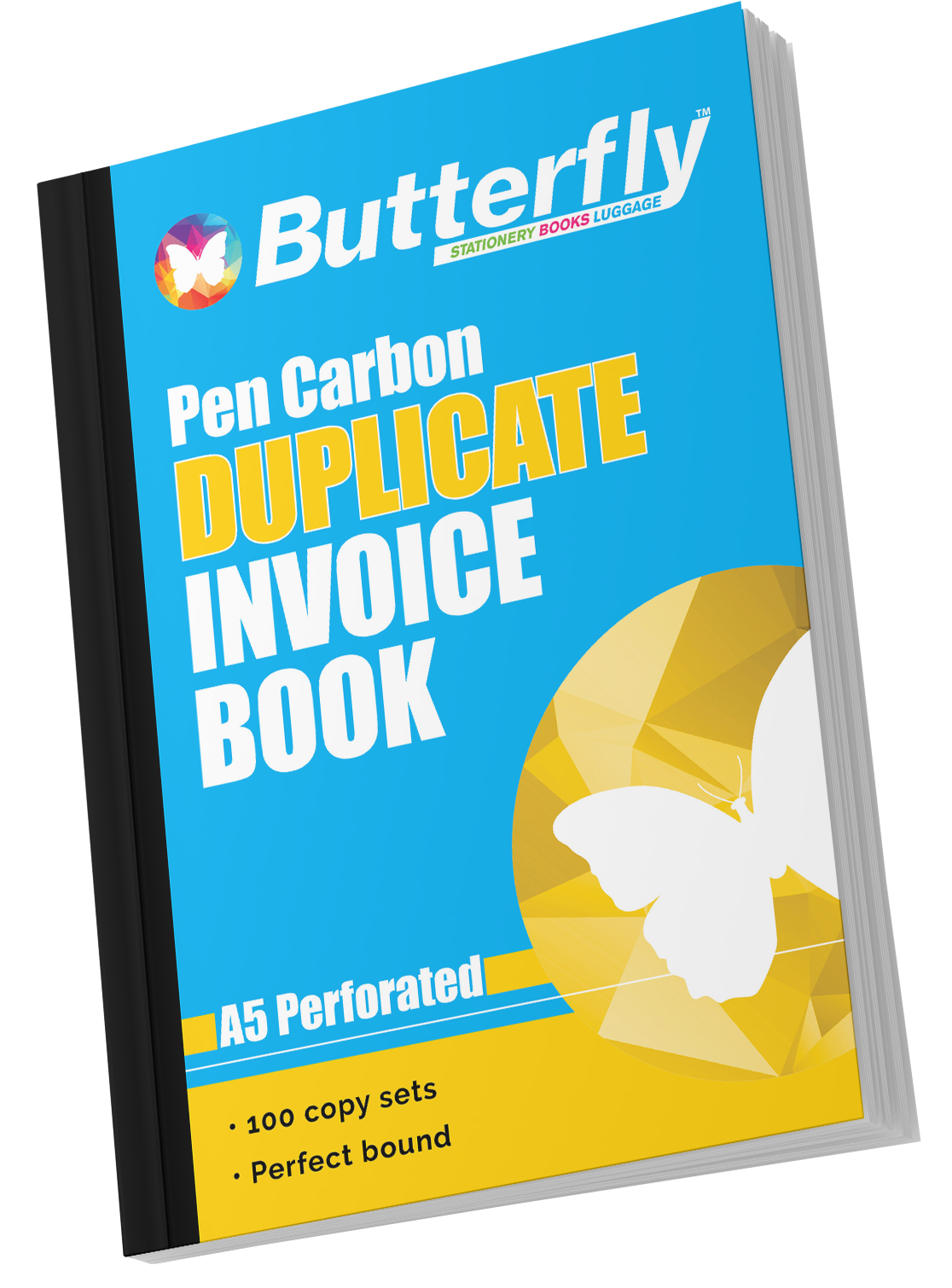 Butterfly Pen Carbon Books A5 100 Pack A5 100 Sets - Image 1