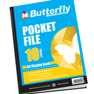 Butterfly Display Books  10 Pocket Superior Quality - Image 1