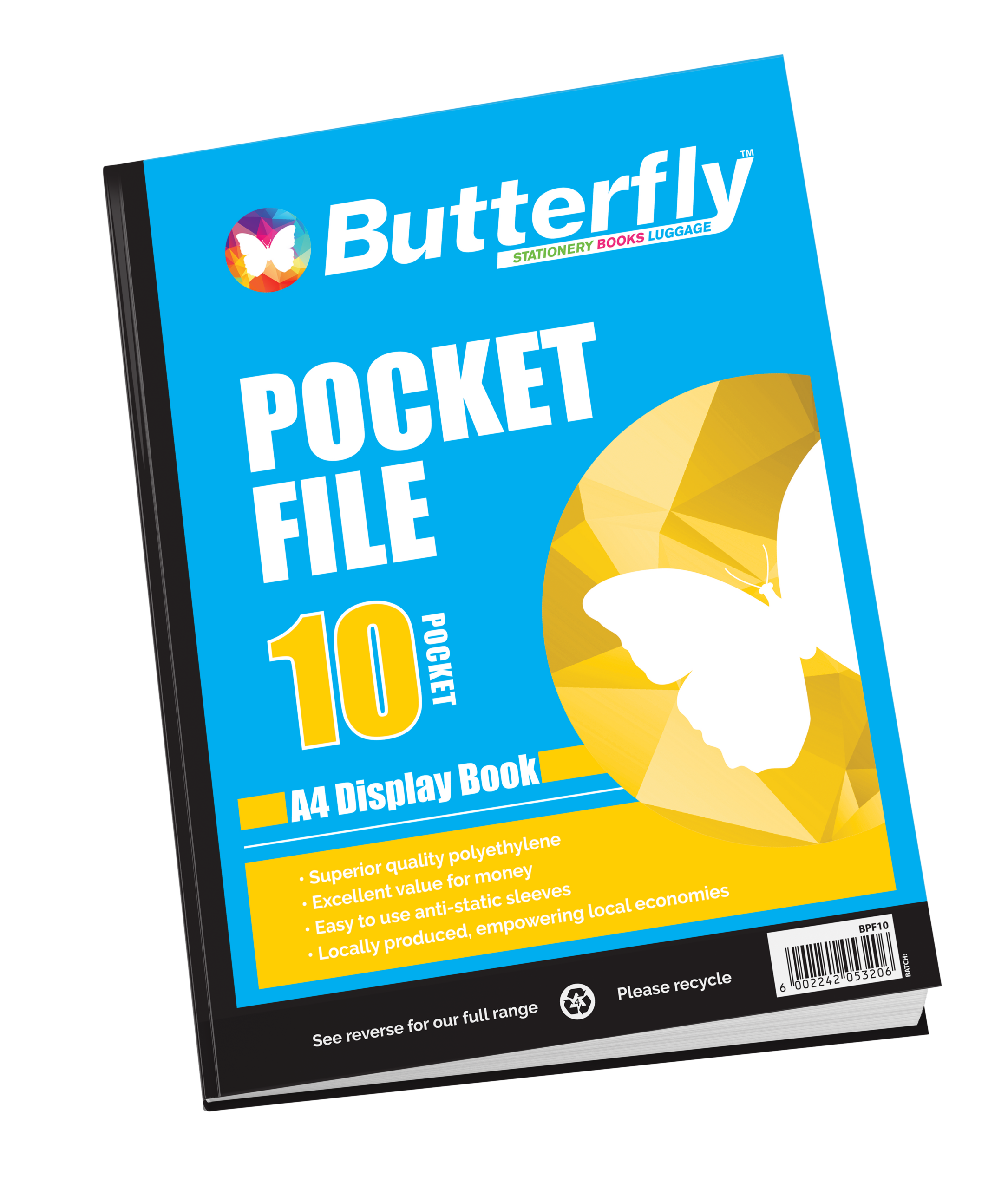 Butterfly Display Books  10 Pocket Superior Quality - Image 1