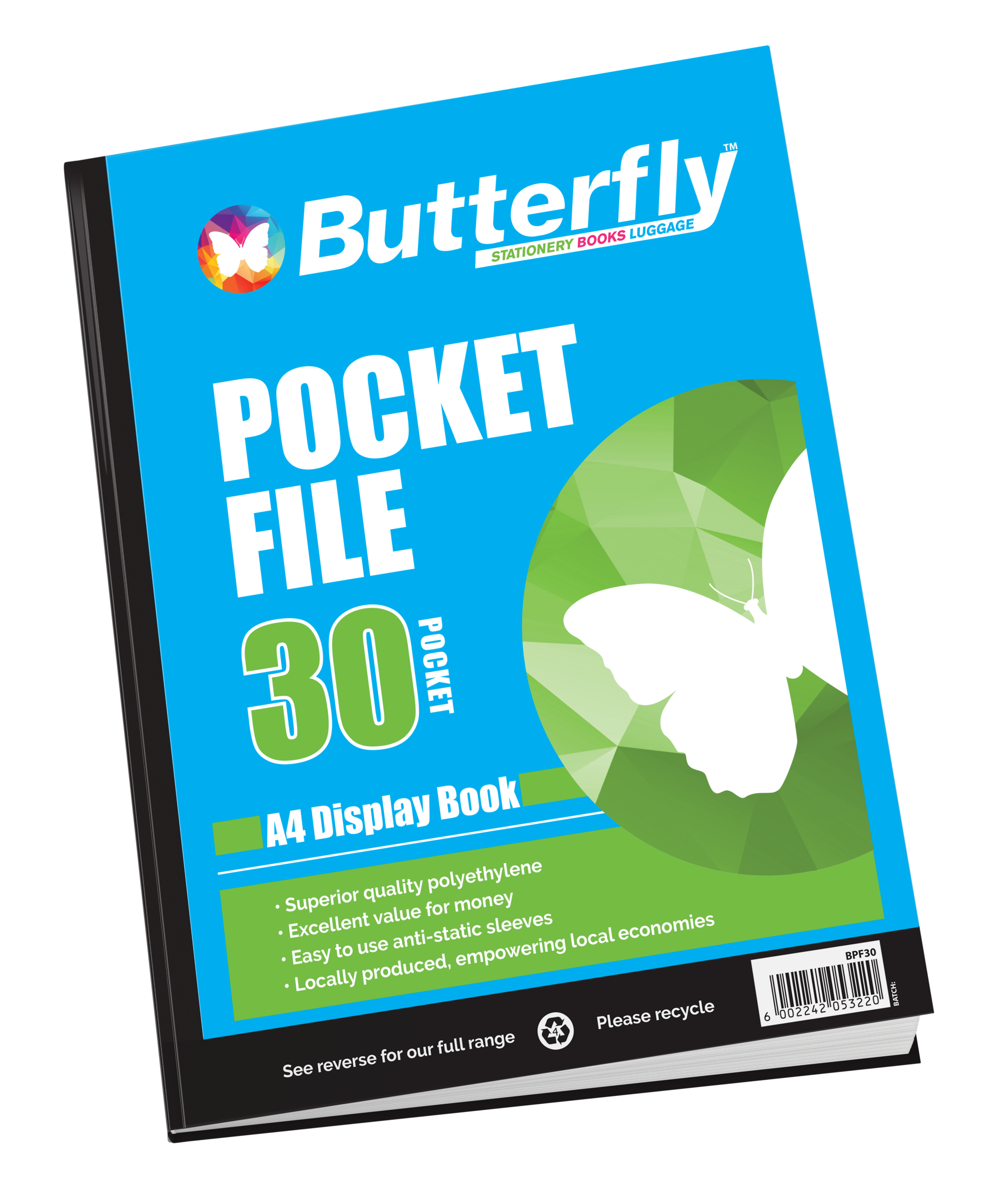 Butterfly Display Books  30 Pocket Superior Quality - Image 1