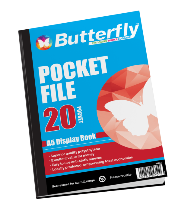 Butterfly Display Books  20 Pocket Superior Quality