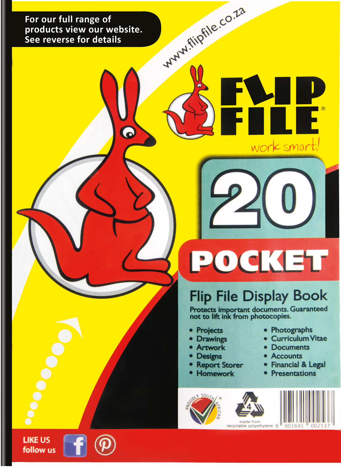FlipFile Flip File Display Books A4 FLIP FILE DISPLAY - Image 1