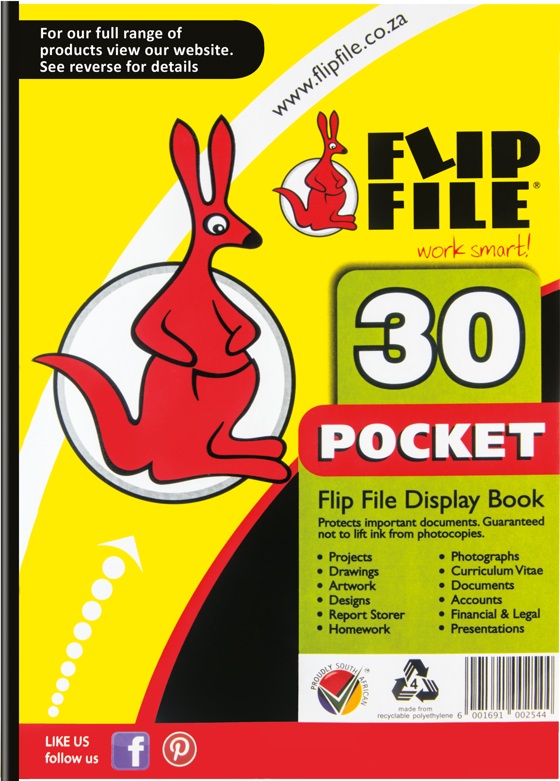 FlipFile Flip File Display Books A4 FLIP FILE DISPLAY - Image 1