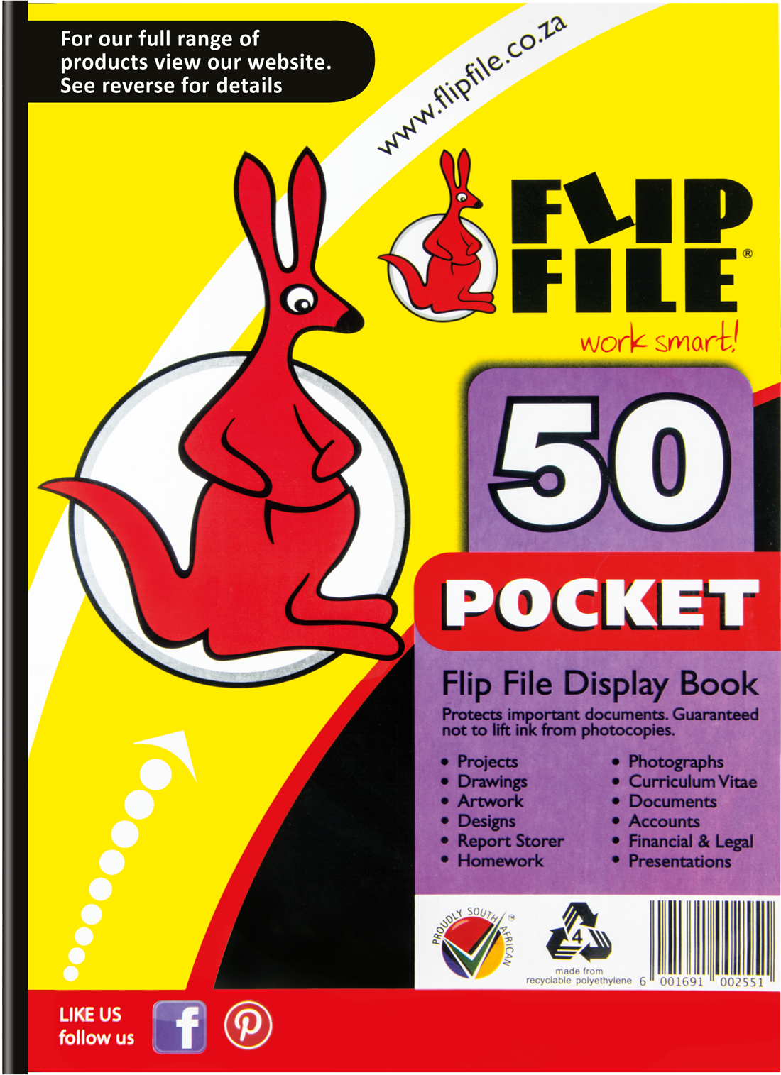 FlipFile Flip File Display Books A4 FLIP FILE DISPLAY - Image 1