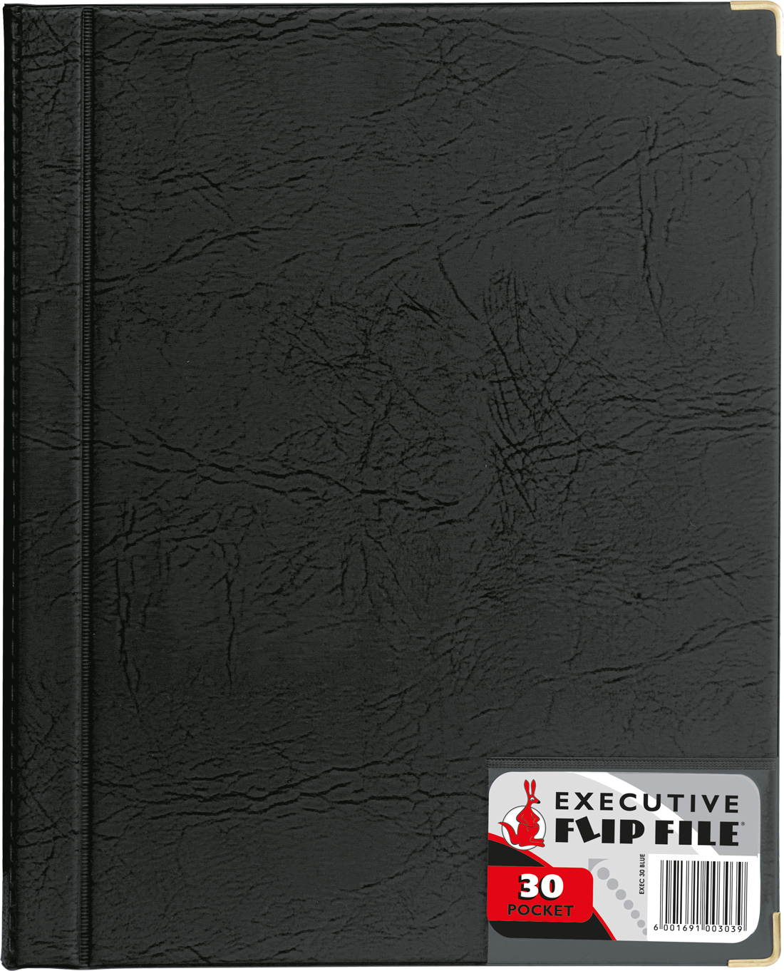FlipFile Flip File A4 Slim File Display Books Black FLIP - Image 1