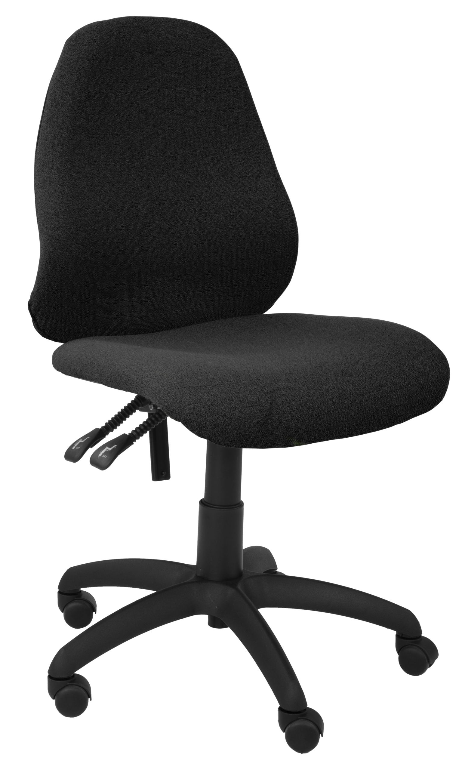 Zoom Typist Chair in Black - Image 1