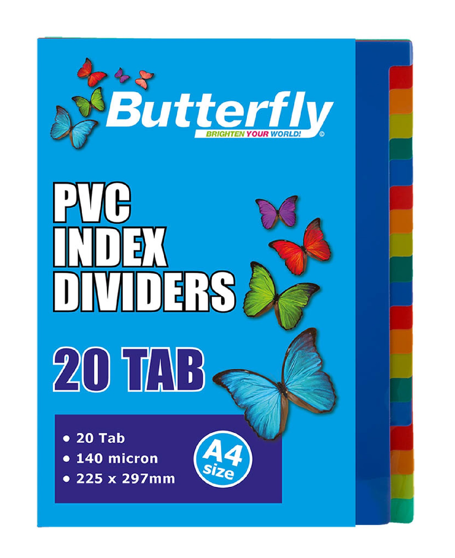 Meeco A4 Polypropylene Dividers Pack Size Product Type - Image 1