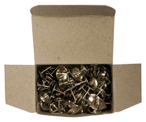 Nexx Drawing Pins Silver 100 Pack