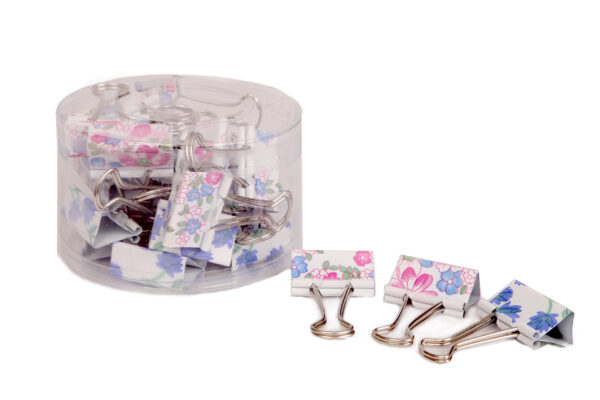 Kenzel Foldback Clips 32mm Assorted 24 Pack
