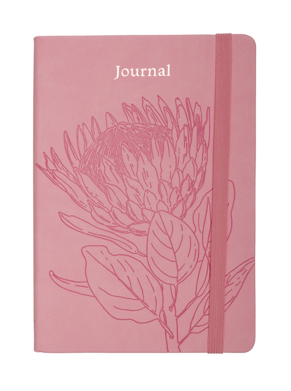 Kenzel Embossed Journal A5 Pink