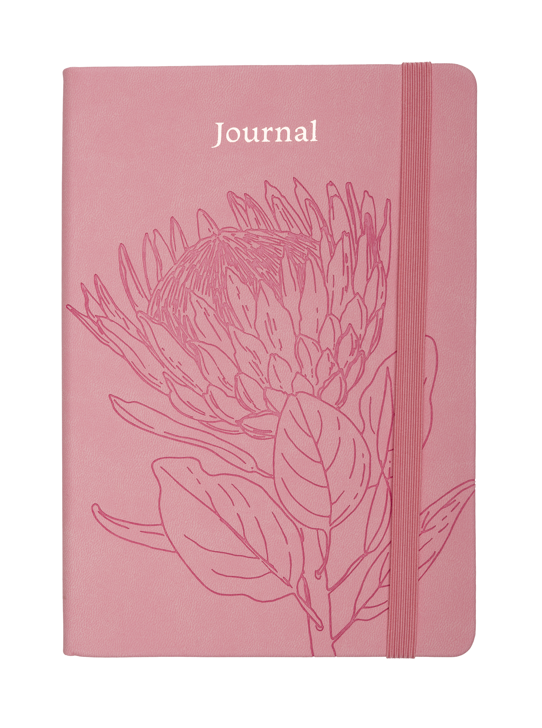 Kenzel Embossed Journal A5 Pink - Image 1