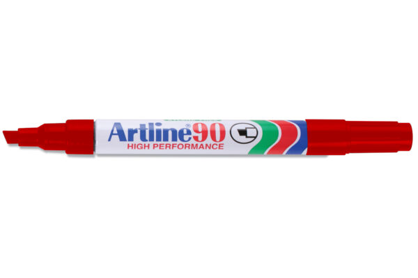 Artline 90 Permanent Marker Red 2.0mm