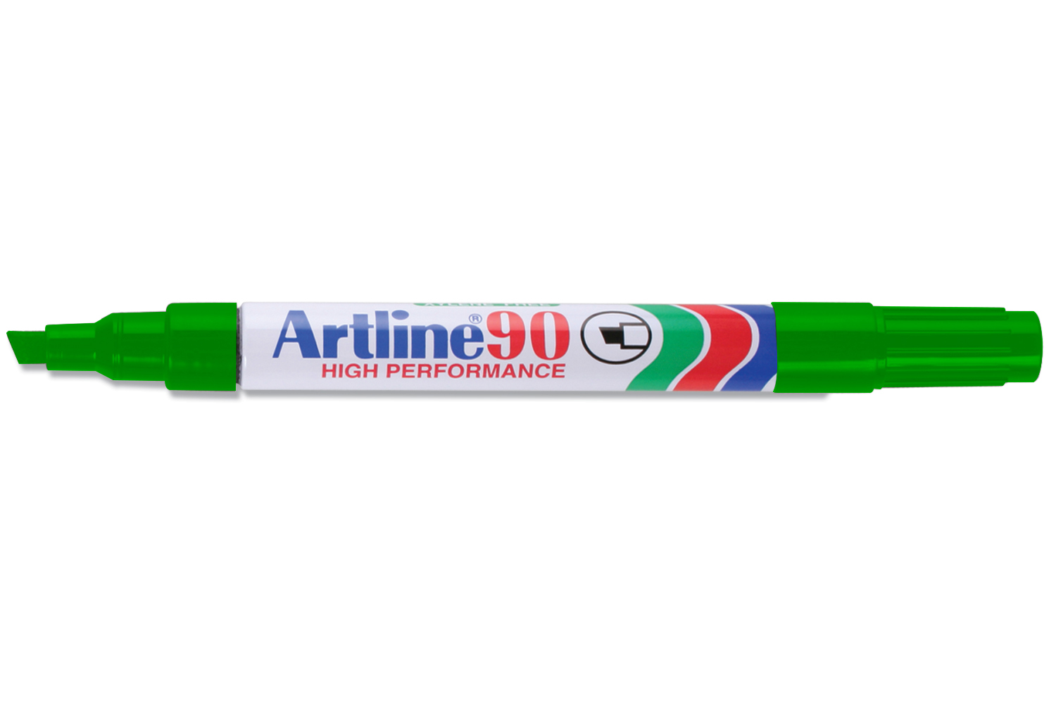 Artline 90 Permanent Marker Green 2.0mm - Image 1