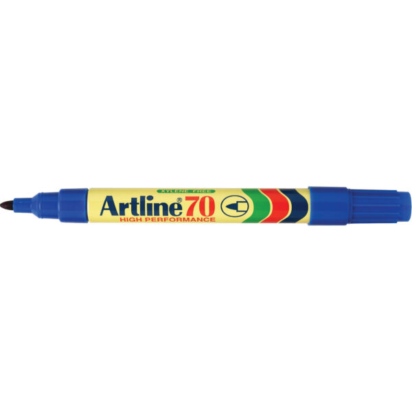 Artline 70 Permanent Marker Blue 1.5mm