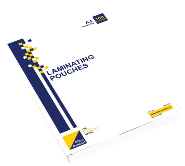 ON Laminating Pouches A4 100 Pack