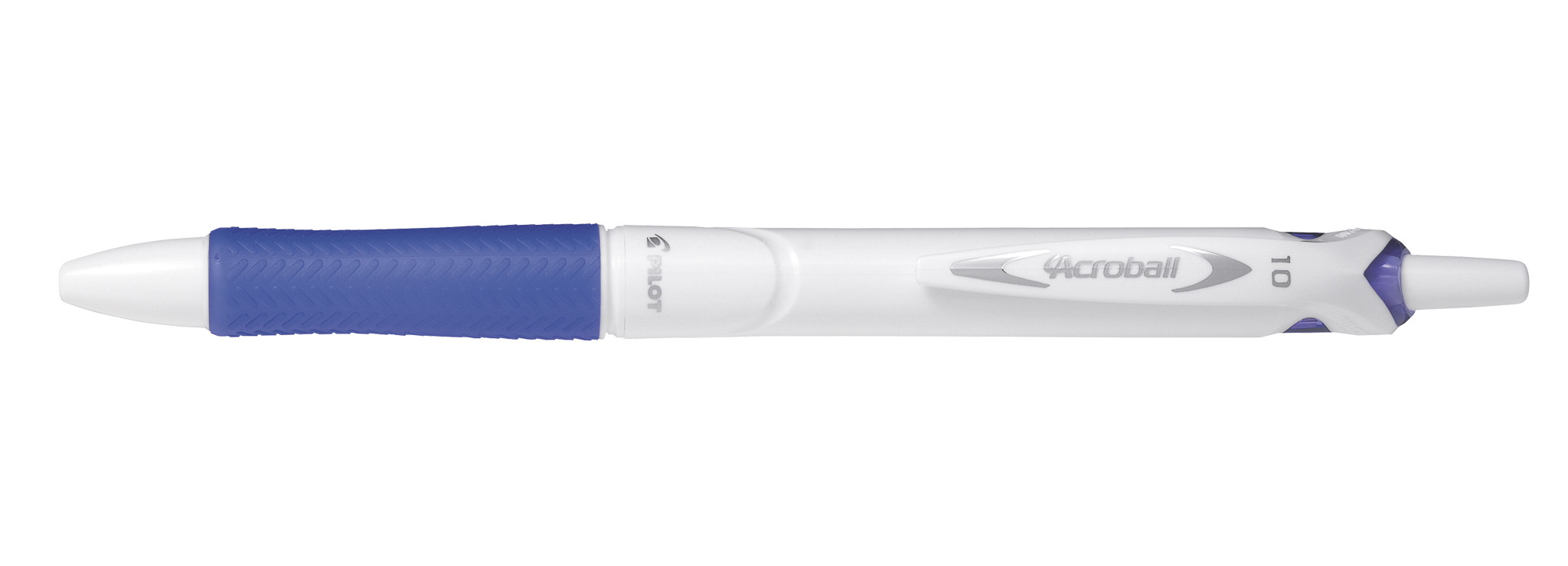 Pilot Acroball Pure White Retractable Ballpoint Pen 1.0mm - Image 1
