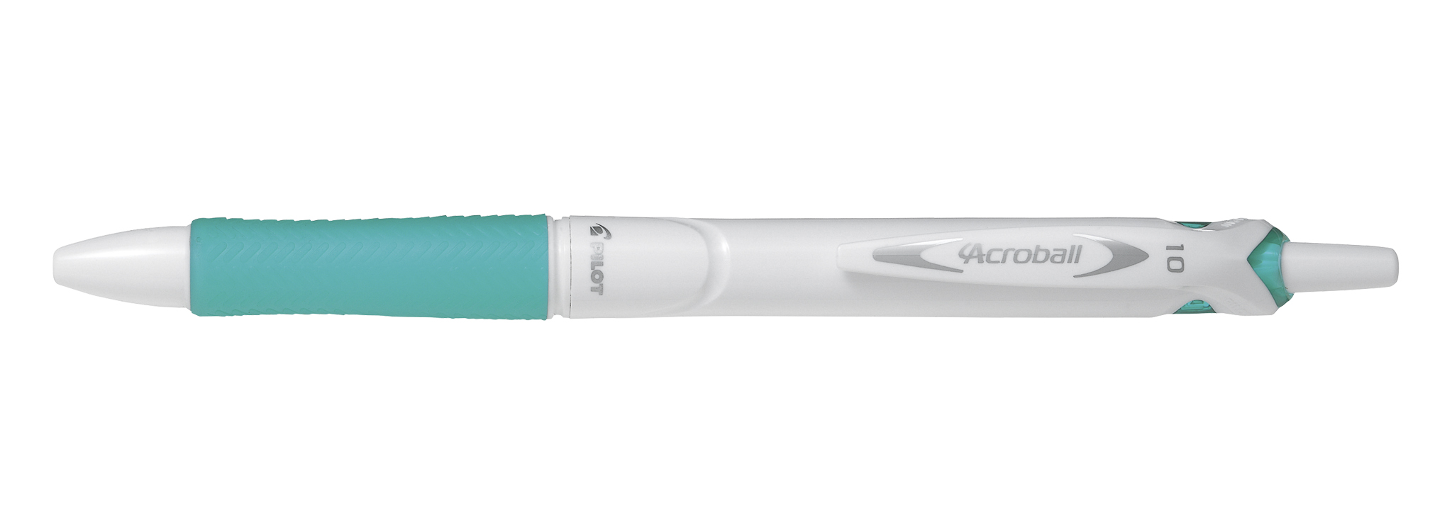 Pilot Acroball Pure White Retractable Ballpoint Pen 1.0mm - Image 1