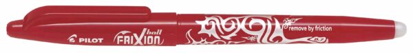 Pilot Frixion Rollerball Pen Red 0.7mm
