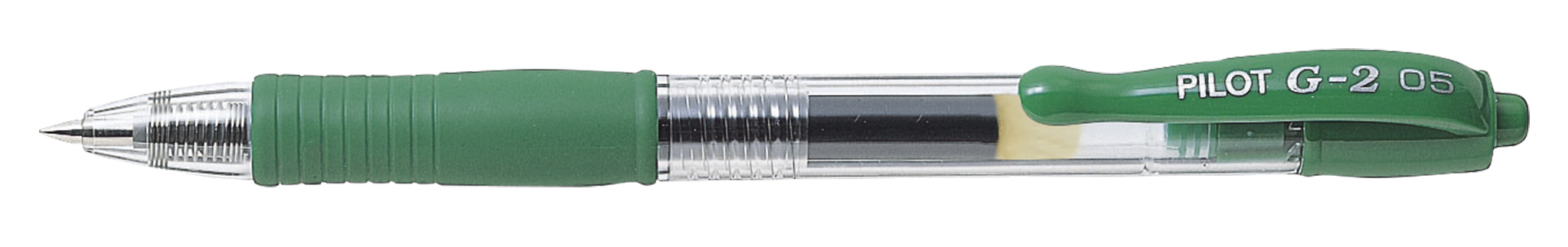 Pilot Bl-g2 5 Retractable Gel Rollerball Pen Green 0.5mm - Image 1