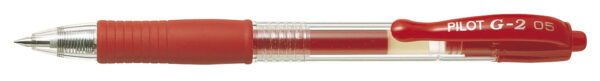 Pilot Bl-g2 5 Retractable Gel Rollerball Pen Red 0.5mm