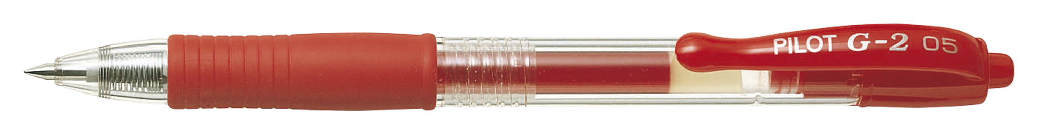 Pilot Bl-g2 5 Retractable Gel Rollerball Pen Red 0.5mm - Image 1