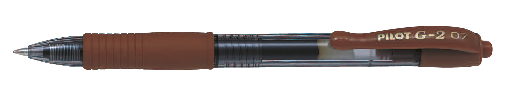 Pilot Bl-g2 7 Retractable Gel Rollerball Pen 0.7mm Caramel - Image 1