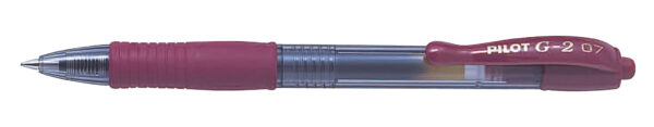 Pilot Bl-g2 7 Retractable Gel Rollerball Pen Dark Red 0.7mm