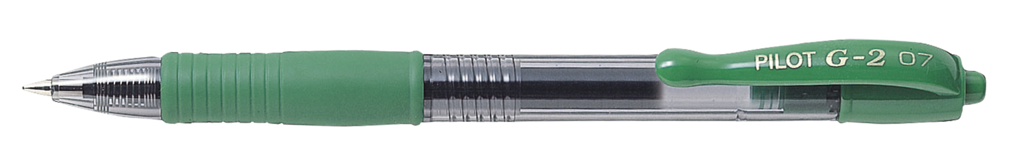 Pilot Bl-g2 7 Retractable Gel Rollerball Pen 0.7mm Green - Image 1