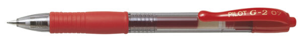 Pilot Bl-g2 7 Retractable Gel Rollerball Pen 0.7mm Red