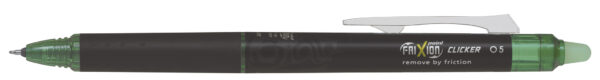 Pilot Frixion Blrt- Frp-05 Point Clicker Pen 0.5mm Green