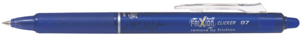 Pilot Frixion Blrt-fr-07 Clicker Pen 0.7mm Blue