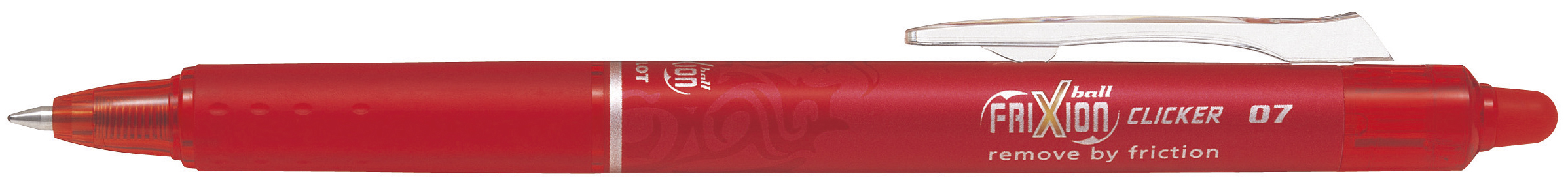 Pilot Frixion Blrt-fr-07 Clicker Pen 0.7mm Red - Image 1