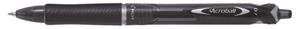 Pilot Acroball Retractable Ballpoint Pen 0.7mm Black
