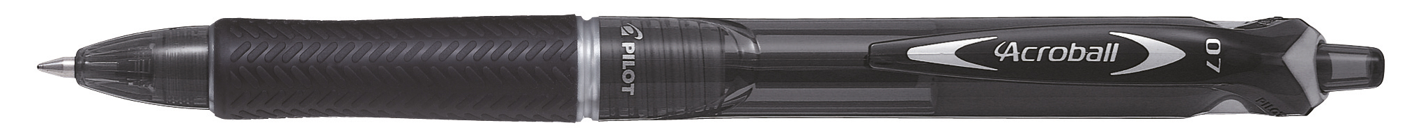 Pilot Acroball Retractable Ballpoint Pen 0.7mm Black - Image 1